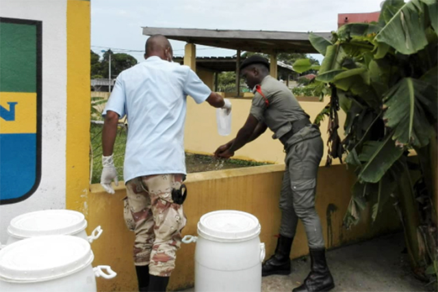 Covid 19 Le Dispositif De Riposte De La Prison Centrale Gabonreview Com Actualite Du Gabon