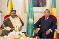 Le président gabonais passera le témoin à son homologue congolais en novembre prochain. © D.R.