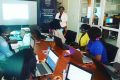 42 femmes ont suivi une formation en Webmastering, du 7 au 9 septembre 2020 à Libreville, dispensée par l’école DigieWomen. © D.R.