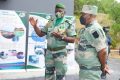 Le président Ali Bongo Ondimba, en chef suprême des forces de défense et de sécurité, a participé, le 10 octobre, à Libreville, à la célébration de  Saint Michel. © Facebook/PresidenceGabon