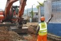 Les chantiers à l’arrêt dans les secteurs santé, éducation et transports, devraient reprendre après les assurances du gouvernement aux entreprises adjudicataires, le 24 novembre 2020 à Libreville. © Gabonreview