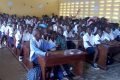 Des élèves au Gabon dans une classe. © D.R.