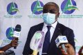 Abdu Razzaq Guy Kambogo face à la presse, le 4 décembre 2020 à Libreville. © Gabonreview