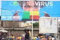 A Cotonou, une affiche pour les gestes barrières contre la Covid-19. © DW