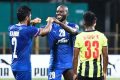 Yrondu Musavu-King a été magistral en défense pour son premier match avec Bengaluru FC. © Facebook