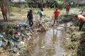 Le Gabon veut éradiquer le palu d’ici 2030 (Ici, des  bénévole de la Croix-Rouge gabonaise deployés dans les arrondissement de LIbreville. © D.R.