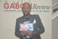 Blaise Bakombé présentant ses nouveaux singles, le 17 juin 2021 à Libreville. © Gabonreview