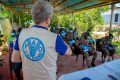 Lionel Kinadjian face aux étudiants de l'ENEF, le 4 juin 2021. © FAO-Gabon