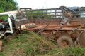 Le camion transporteur de travailleurs sous-traitants de OPG. ©   D.R.