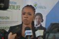 La présidente d’EdenLife, Christiane Marat-Abyla, à l’ouverture du programme Sef, le 19 juillet 2021, à Libreville. © Gabonreview