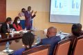 Présentation des résultats de l'étude sur l’«incidence des mesures gouvernementales sur les coûts de passage portuaires des conteneurs à l’importation. © Gabonreview