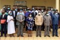 Photo de famille au terme du séminaire de sensibilisation à Makokou, le 24 juillet 2021. © Com. gouvernementale