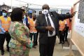 Présentation des caractéristiques du suppresseur sectoriel à Akournam1 à la mairesse d’Owendo. © Gabonreview