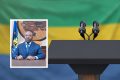 À en juger par de nombreux commentaires, le discours d’Ali Bongo avait des airs de déjà entendu, sur fond d’autocélébration mais loin de tout bilan objectif. © Gabonreview/Shutterstock