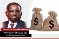 Le ministre du Pétrole aurait envoyé au cabinet d’Ossouka Raponda des sacs de billets de banque. © La plume Info/Montage Gabonreview