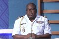 Le Secrétaire général adjoint2 du ministère de la Défense, le colonel Félicien Koyi, à la télévision nationale le 19 septembre 2021. © Capture d’écran/Gabonreview