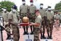 Les vainqueurs de la 1re édition du challenge "Equatorial Patrol" recevant leur trophée. © ouest-france.fr