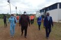 La DGFP Arielle Aurore Ambengat en visite au centre des métiers Jean Violas de la SEEG. © Gabonreview