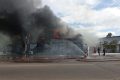 À quelques semaines de Noël et du Nouvel An, le magasin Centr’Affaires de Port-Gentil a subi un important incendie lundi 15 novembre 2021. © Gaboreview