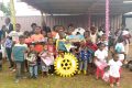 Les enfants en situation de handicape heureux d’avoir reçu des cadeaux. © Gabonreview