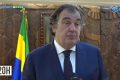 Alexandre Vilgrain, PDG de la Somdiaa, le 8 février 2022, à Libreville. © Gabonreview/capture d'écran Gabon 1ère