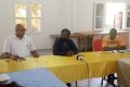 Le délégué général délivrant ses orientations aux responsables Céléristes de Libreville. © Gabonreview