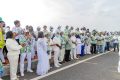 Des cadres du PDG sur le pont d'Ozouri, le 26 mars 2022. © Facebook