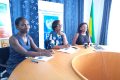 Des représentante du PNUD Gabon, lors de la présentation du concours, le 14 avril 2022. © Gabonreview