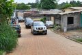 Ali Bongo en visite dans certains quartiers de Libreville, le 10 mai 2022. © Facebook