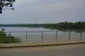 Vue du pont sur la Bokoué à Kango. © D.R.