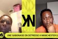 La jeune mère désemparée, Florika Cinthya et Messir-wilfried N'nah Ndong lors de l’entretien poignant sur la chaîne YouTube Kobolonews. © Capture d’écran/ Gabonreview