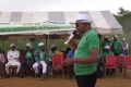 Marcel Mounguengui, le 9 juillet 2022, au quartier Cocotiers (Libreville). © Capture d’écran/Gabonreview