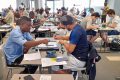 L’une des Panthères du scrabble en compétition aux 50e Championnats du monde. © Facebook/fgs2010