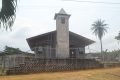 Premier bâtiment de l’Église évangélique du Gabon (EEG) à Baraka-Mission. © Gabonreview