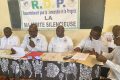 Des membres du bureau directeur du RDP, le 13 août 2022, à Makokou. © Gabonreview