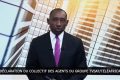 Un journaliste de TéléAfrica lisant la déclaration. © Capture d’écran/Gabonreview