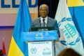 Le président de l’Assemblée nationale gabonaise, Faustin Boukoubi, le 13 octobre 2022 à Kigali. © Assemblée nationale