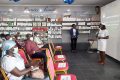 La campagne se sensibilisation sur la diabète à la Pharmacie des Facultés, le 14
novembre 2022 à Libreville. © Gabonreview