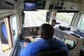 Les fortes pluies sont à l’origine du ralentissement du trafic ferroviaire actuel. © Setrag