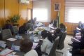 Les administrateurs de l’ANUTTC autour du PCA, Léon Paul M’Vouba Okori, le 20 janvier 2023, à Libreville. © GabonReview