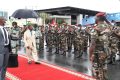 Ali Bongo, en septembre 2022, à Libreville. © Com. présidentielle