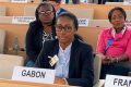 Le ministre de la Justice, Erlyne Antonela Ndembet-Damas, conduira la délégation gabonaise, à l'examen périodique universel (EPU) du Conseil des droits de l'homme des Nations unies. © D.R.