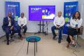 Les membres du bureau exécutif de Tech 241 présentant aux acteurs de la tech gabonaise l’ambition et les missions du 1er syndicat des entreprises technologiques du Gabon, le 22 février 2023. © D.R.