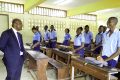 Francis Nkea Ndzigue, au lycée Georges Mabignath (Libreville), en octobre 2018. © l'Union