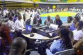 Les futurs agents enrôleurs en formation, le 6 avril 2023, à Libreville. © Min. Intérieur