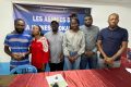 Des membres du comité d'organisation, le 7 mai 2023 à Libreville. © D.R.