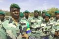 Le lieutenant-colonel Serge Boulingui de la Garde républicaine. © Capture d’écran/Gabon 1ère