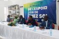 Vue des officiels dont Evelyne Otsobogo le 19 juin à l’UOB. © Gabonreview