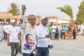 Albert Richard Royembo et Gabriel Tchango face à leurs militants à Port-Gentil. © Gabonreview