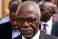 Le président de Les Démocrates et ancien président l’Assemblée nationale, Guy Nzouba-Ndama. © AFP/Samir Tounsi